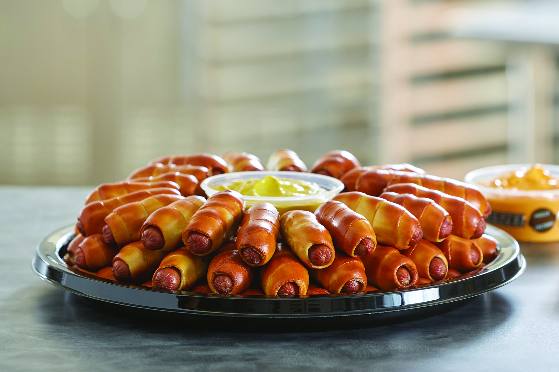 Order Mini Dog Tray food online from Philly Pretzel Factory store, Temple on bringmethat.com