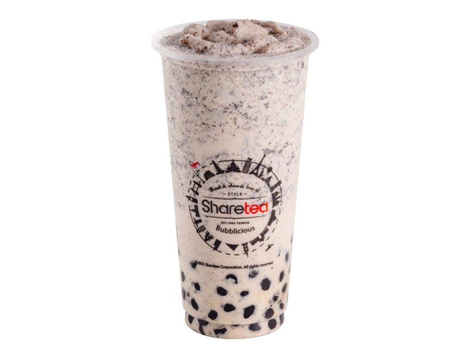 Order Oreo Ice Blended with Pearl food online from Sharetea store, Fremont on bringmethat.com