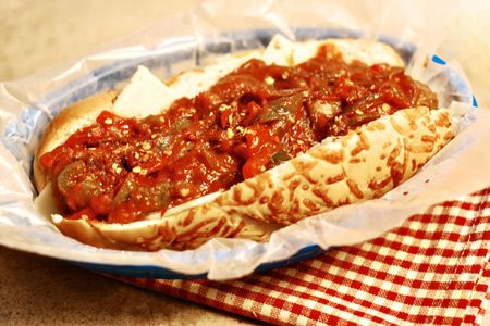 Order Italian Sausage Sub food online from New York Pizza Co store, Riverside on bringmethat.com