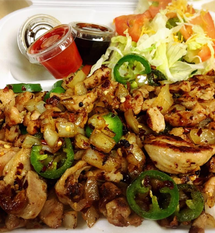 Order Spicy Chicken Teriyaki food online from Douglas Burgers store, Paramount on bringmethat.com