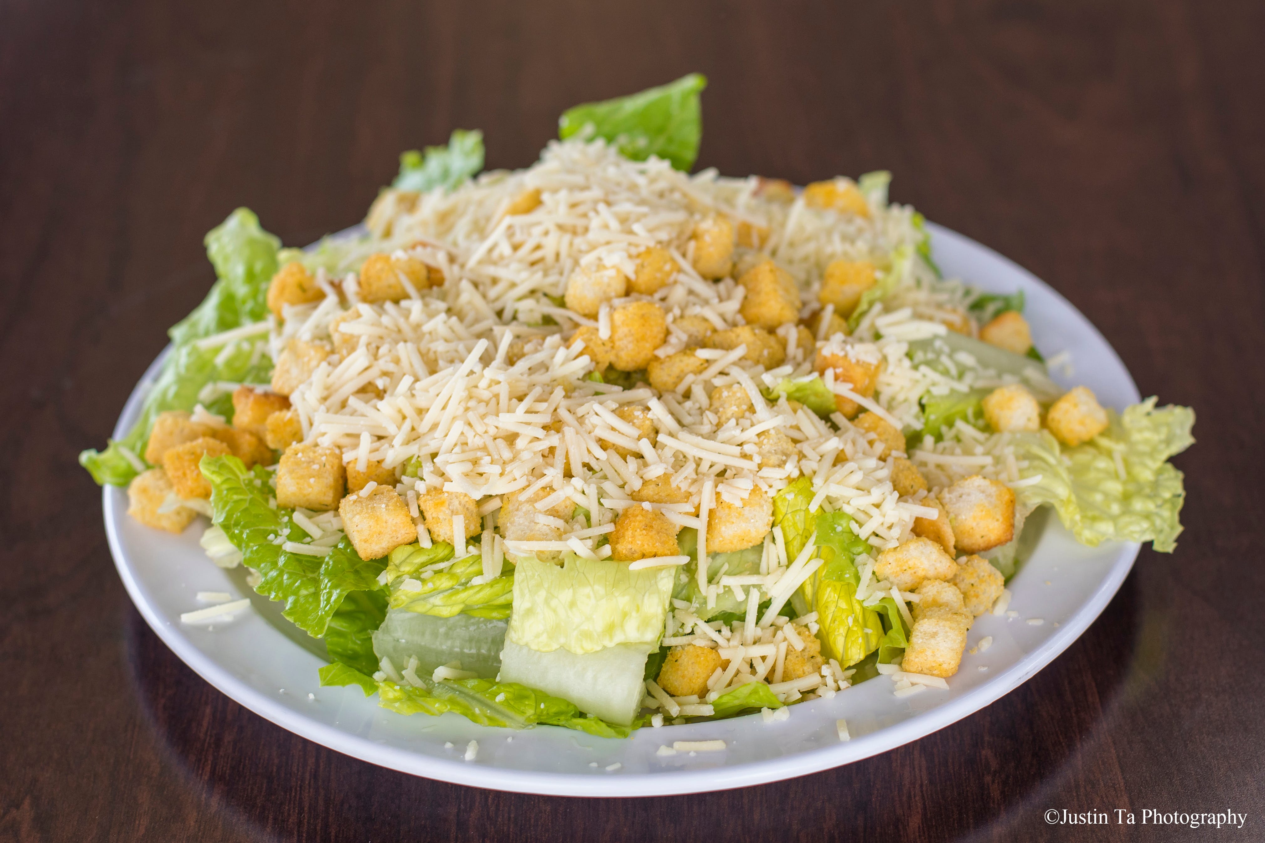 Order Caesar Salad - Salad food online from Red Pepper Pizza store, San Leandro on bringmethat.com