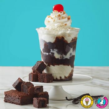 Order Fudge Brownie Delight food online from Marble Slab Creamery Inc store, New Braunfels on bringmethat.com