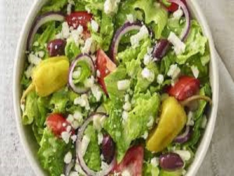 Order Garden Salad - Small food online from Pizza World store, North Las Vegas on bringmethat.com