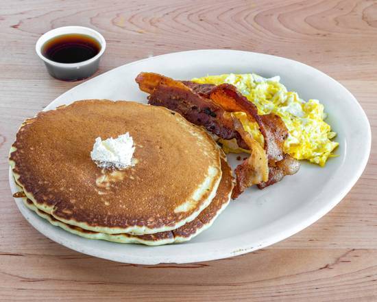 Order Pancake Special food online from Tommy Restaurant store, San Antonio on bringmethat.com