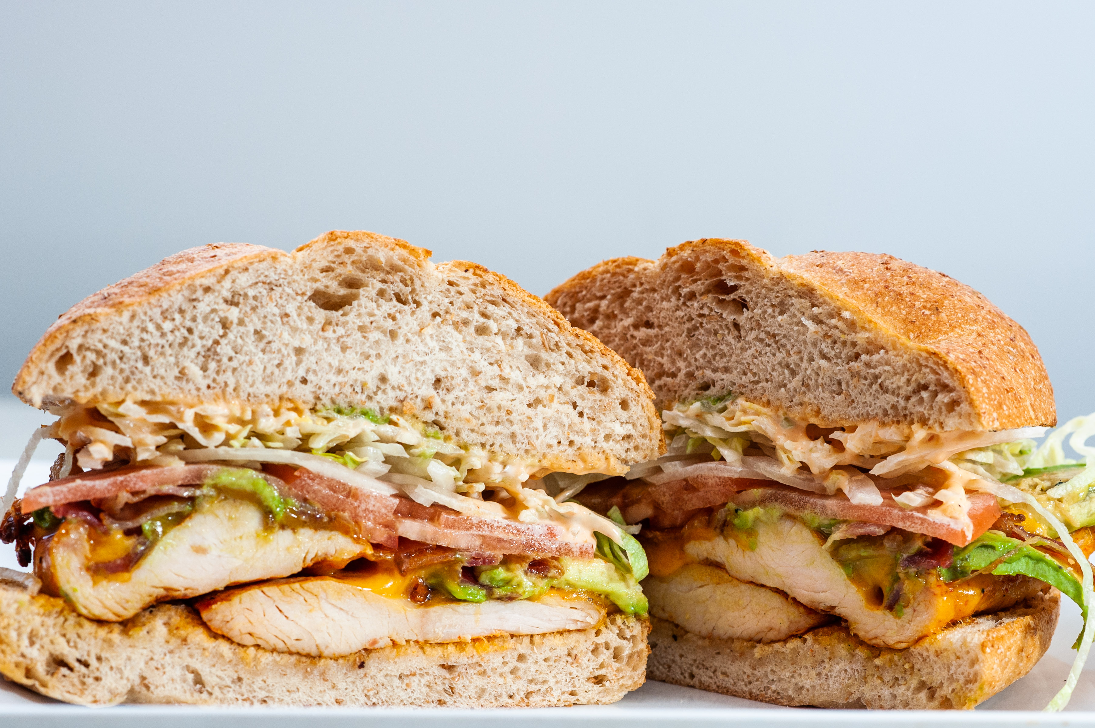 Order 44. Chicken Club Sandwich food online from Brooklyn Bread store, Brooklyn on bringmethat.com