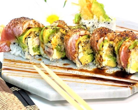 Order Time Square Roll food online from Hayashi Hibachi store, McAllen on bringmethat.com