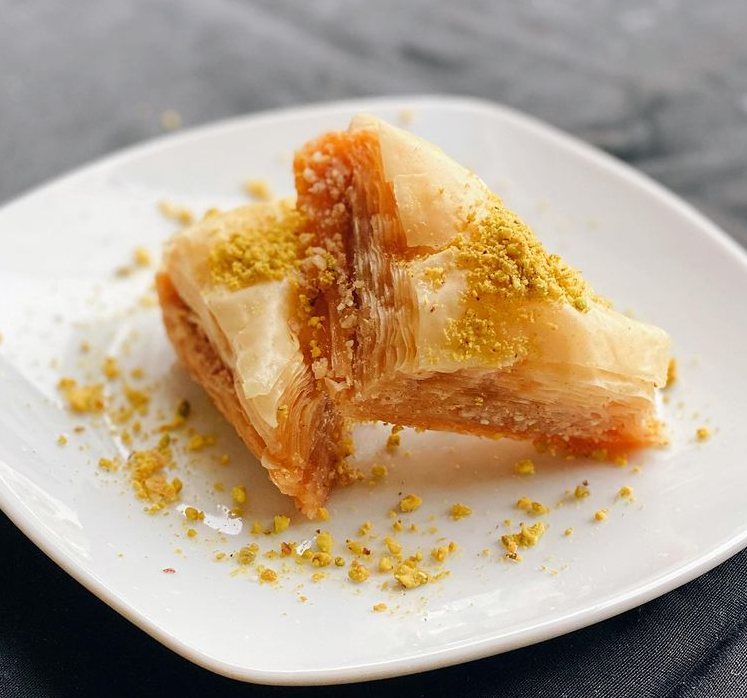 Order Baklava food online from Wally's Falafel and Hummus store, Minneapolis on bringmethat.com