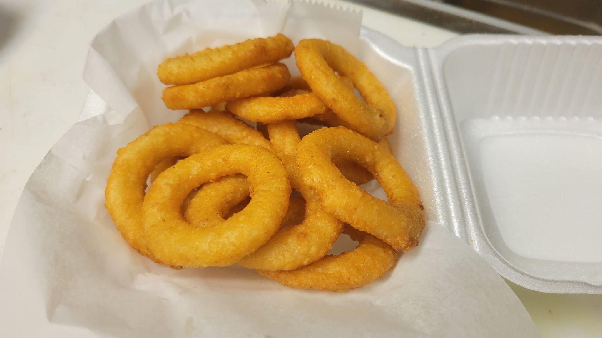 Order Onion Rings food online from Castello Pizza store, Columbus on bringmethat.com