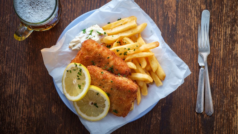 Order Fish and Chips food online from Gansevoort Liberty Market store, New York on bringmethat.com