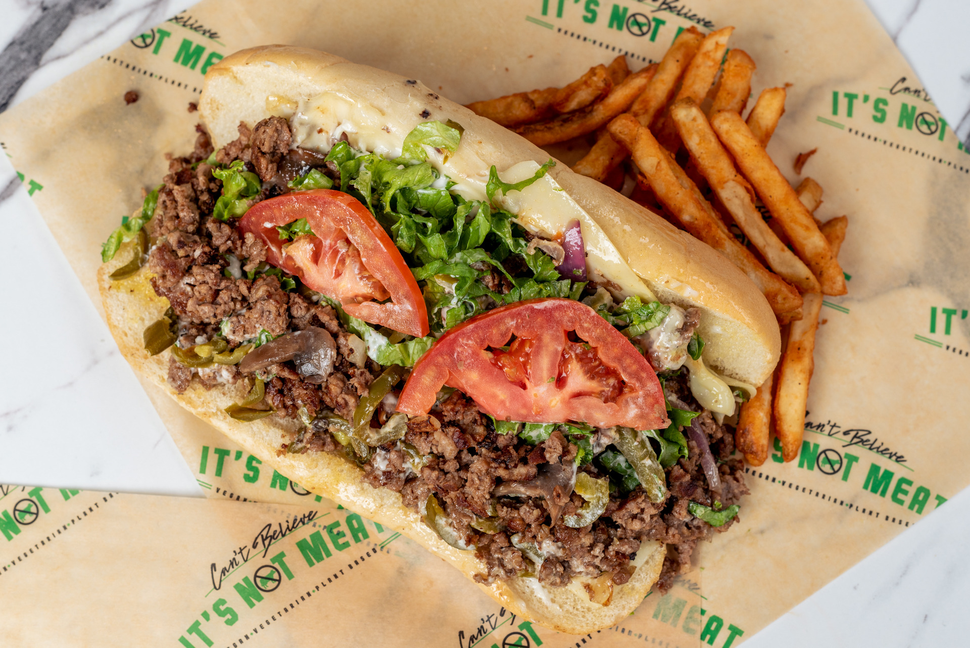 Order "Hold Up! Wait a Min!" Philly Cheesesteak food online from Hydepark store, Chicago on bringmethat.com