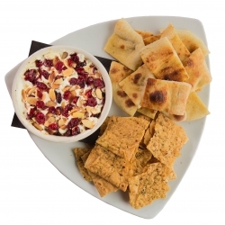 Order Warm Herbed Goat Cheese food online from Crushed Red store, Overland Park on bringmethat.com