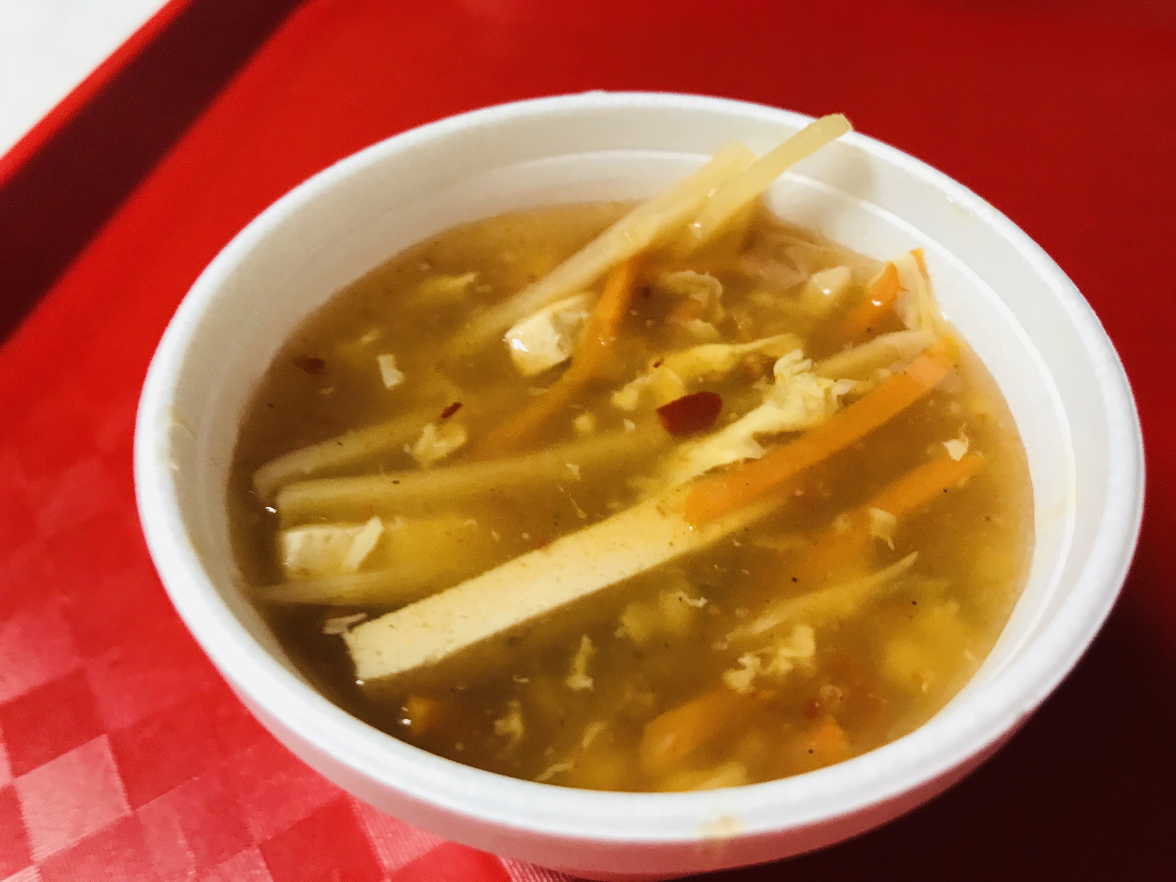 Order Hot and Sour Soup food online from Golden Wok store, Indianapolis on bringmethat.com