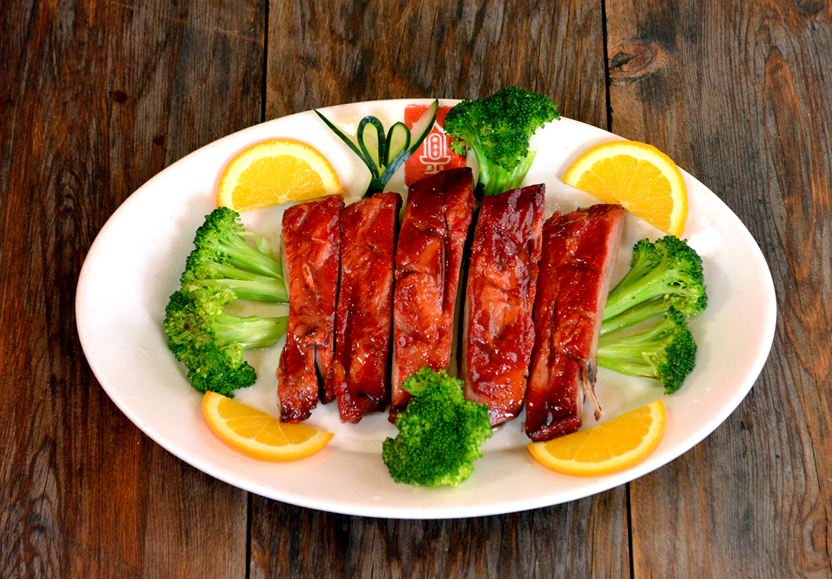 Order BBQ Pork Spare Ribs (5 Pcs) food online from Chinatown Restaurant store, San Francisco on bringmethat.com