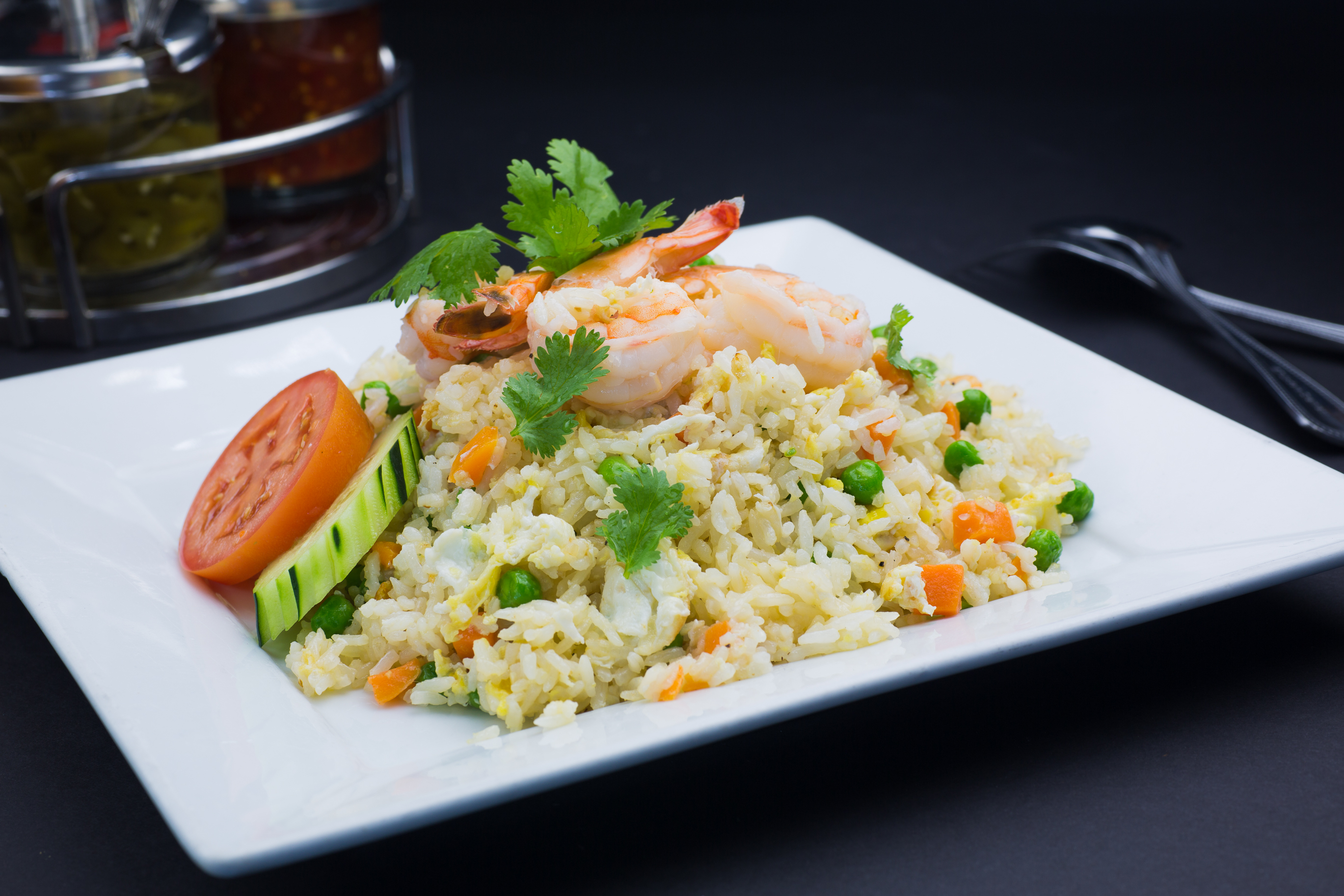 Order 55. Thai Fried Rice food online from Thai Dishes store, Santa Monica on bringmethat.com