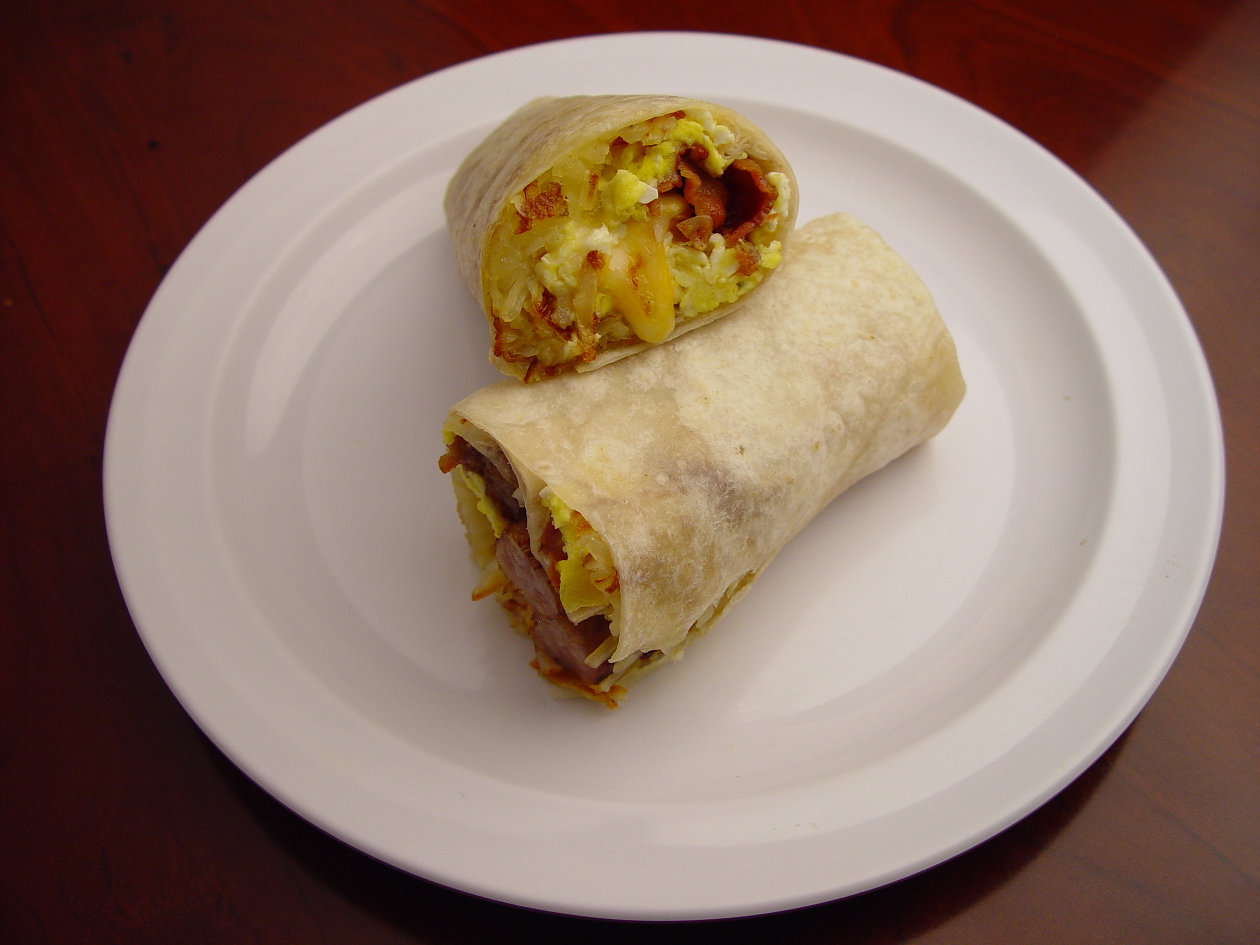 Order 21. Breakfast Burrito food online from Rodeo Mexican Grill store, Los Angeles on bringmethat.com