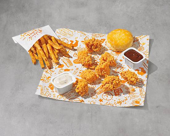 Order 8Pc Nuggets Dinner food online from Popeyes store, Gray on bringmethat.com
