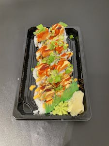 Order Spicy Poke Salmon Roll food online from Cuisine Thai & Sushi store, Minneapolis on bringmethat.com