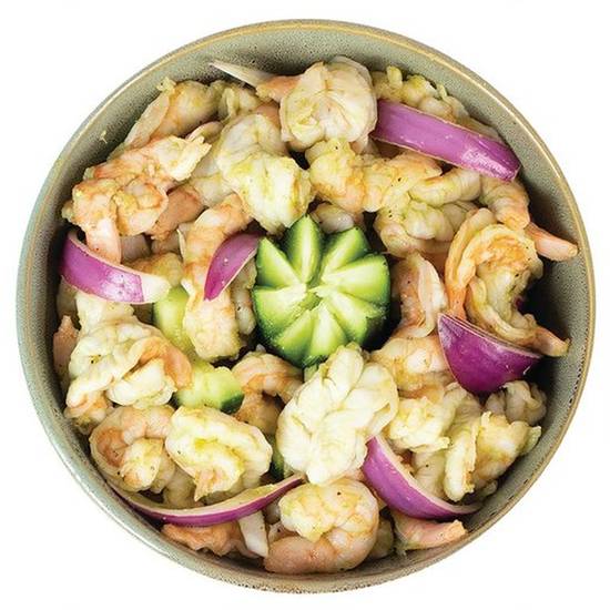 Order Butterfly Shrimp Ceviche (Aguachile) food online from Vallarta Supermarket #40 store, Bakersfield on bringmethat.com