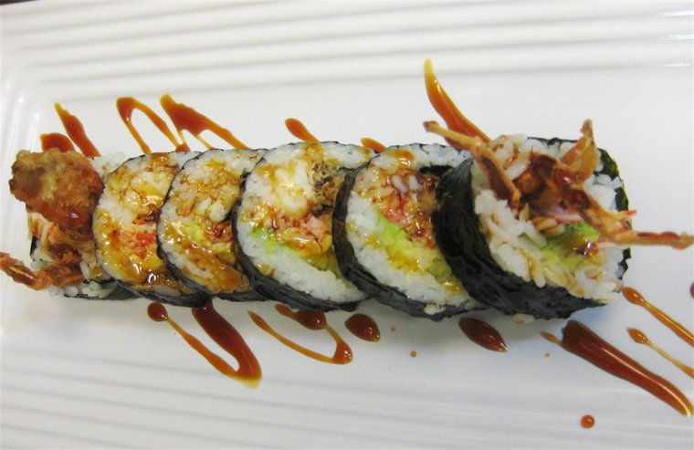 Order Spider Roll food online from Papa Sam store, Grand Prairie on bringmethat.com
