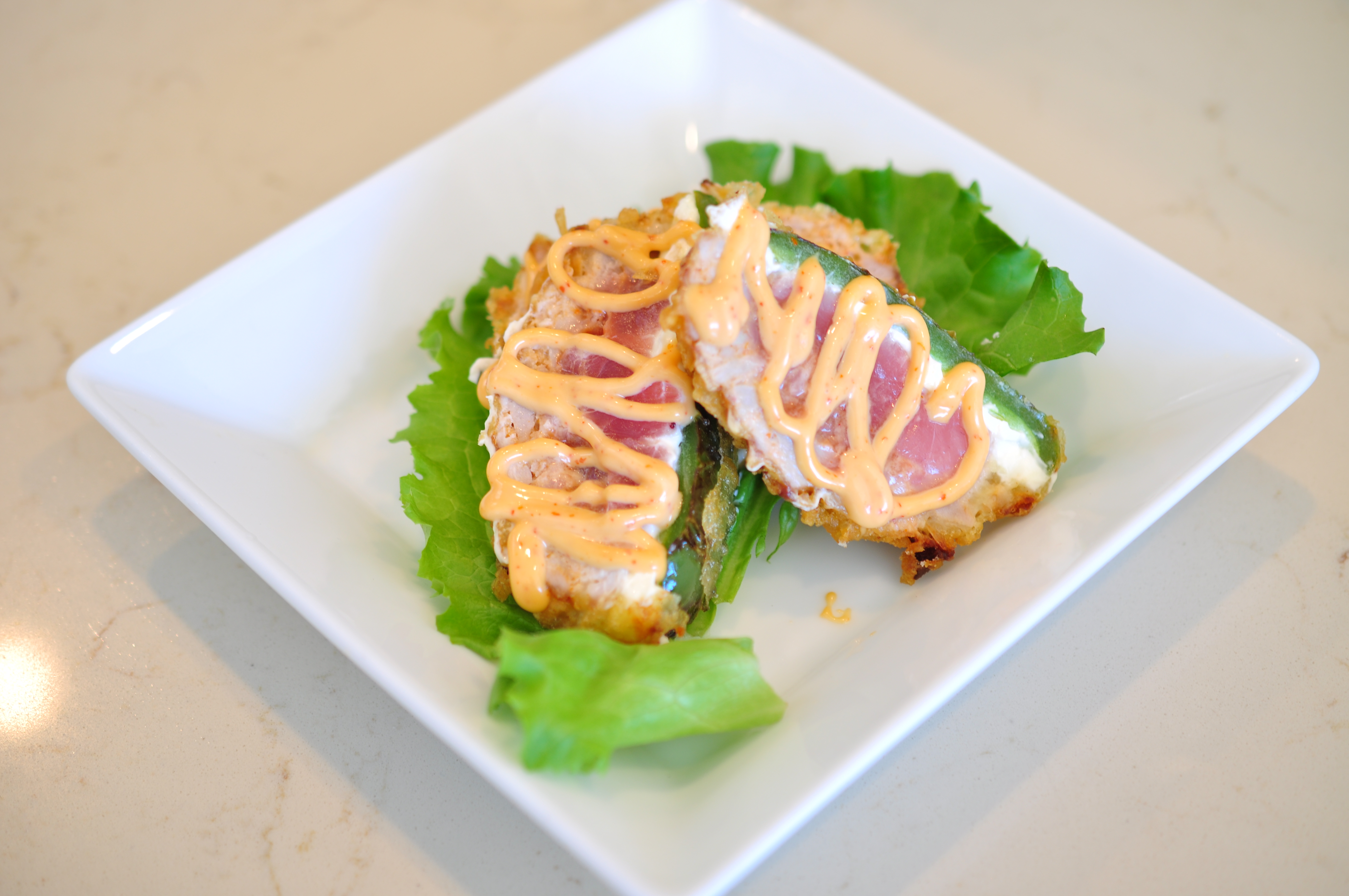 Order Stuffed Jalapeno food online from Sushi Land store, Hacienda Heights on bringmethat.com
