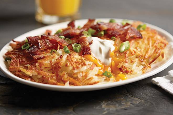 Order Side of Stuffed Hash Browns food online from Shari'S Cafe store, King City on bringmethat.com