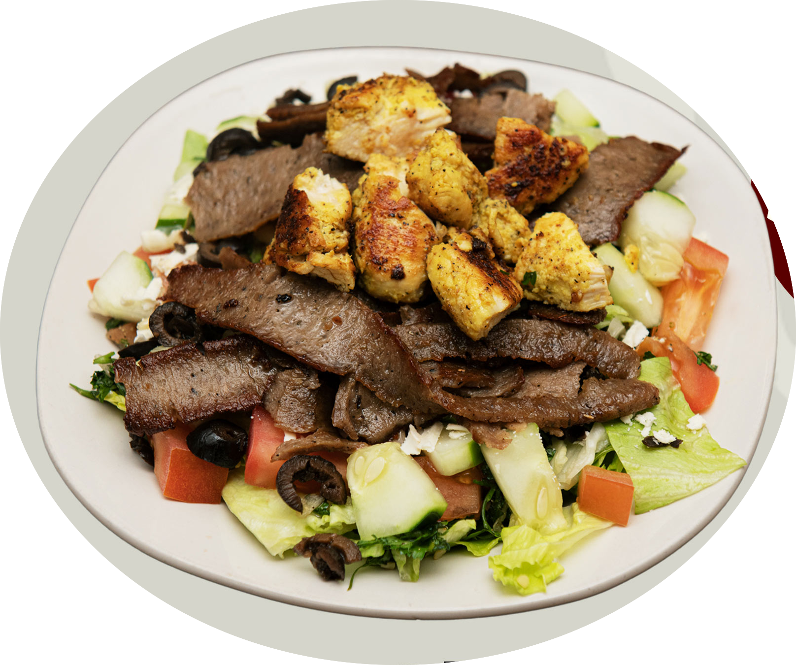 Order Mix Salad food online from Maros Gyro store, Smyrna on bringmethat.com