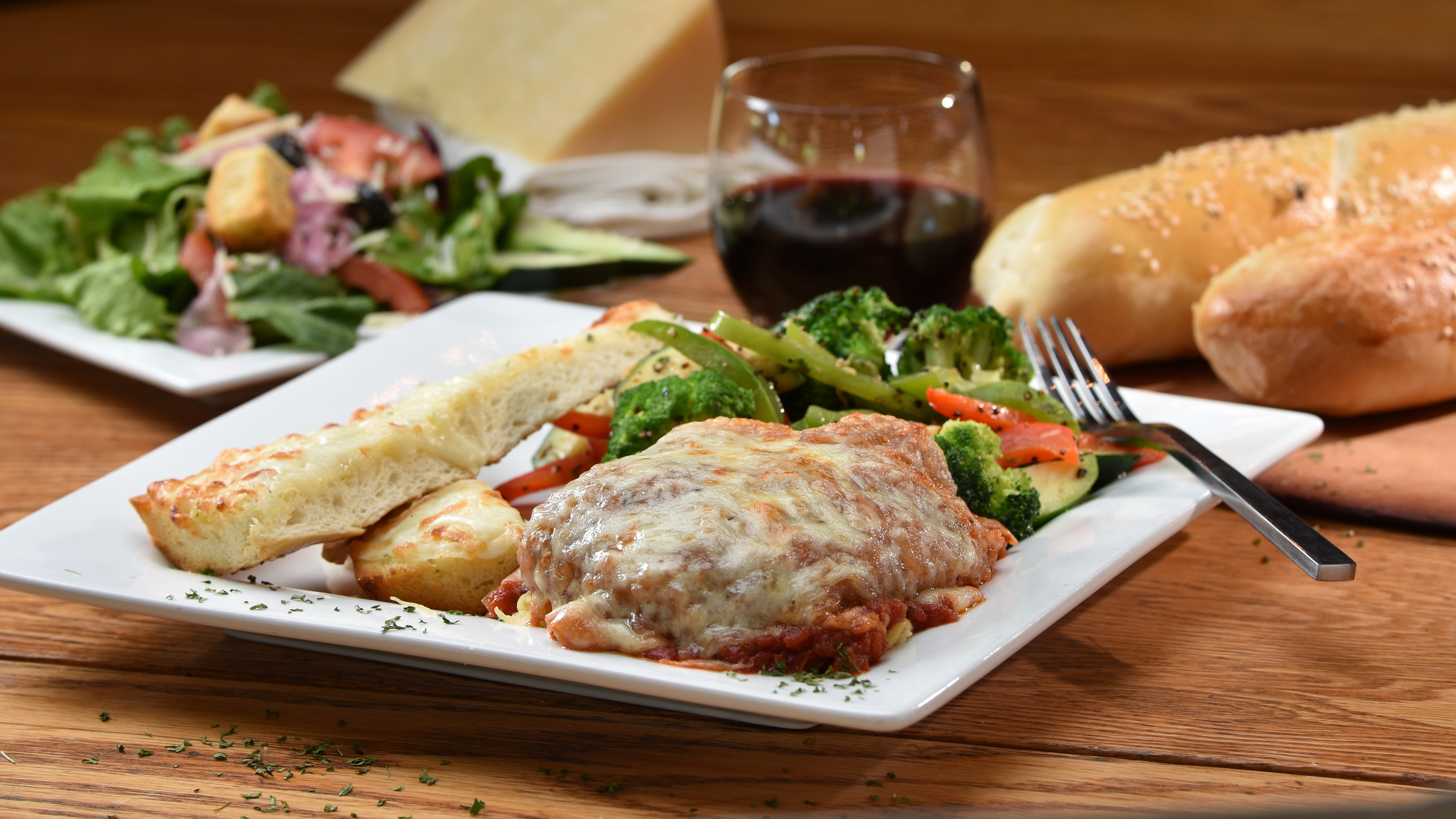 Order Chicken Parmesan food online from Wild River Brewing & Pizza store, Medford on bringmethat.com