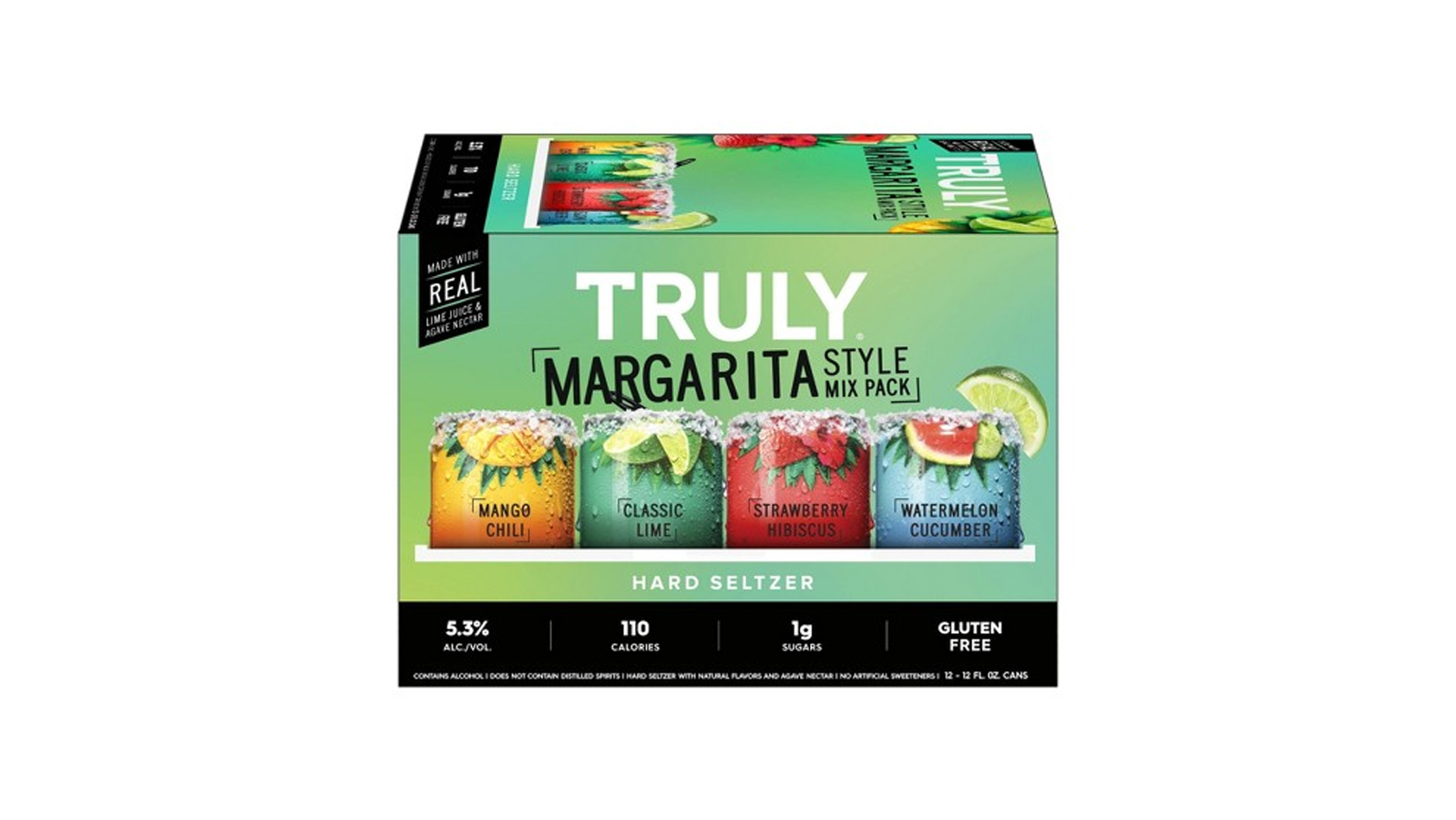 Order Truly Margarita 12 Pack food online from Chevron Extramile store, Lancaster on bringmethat.com
