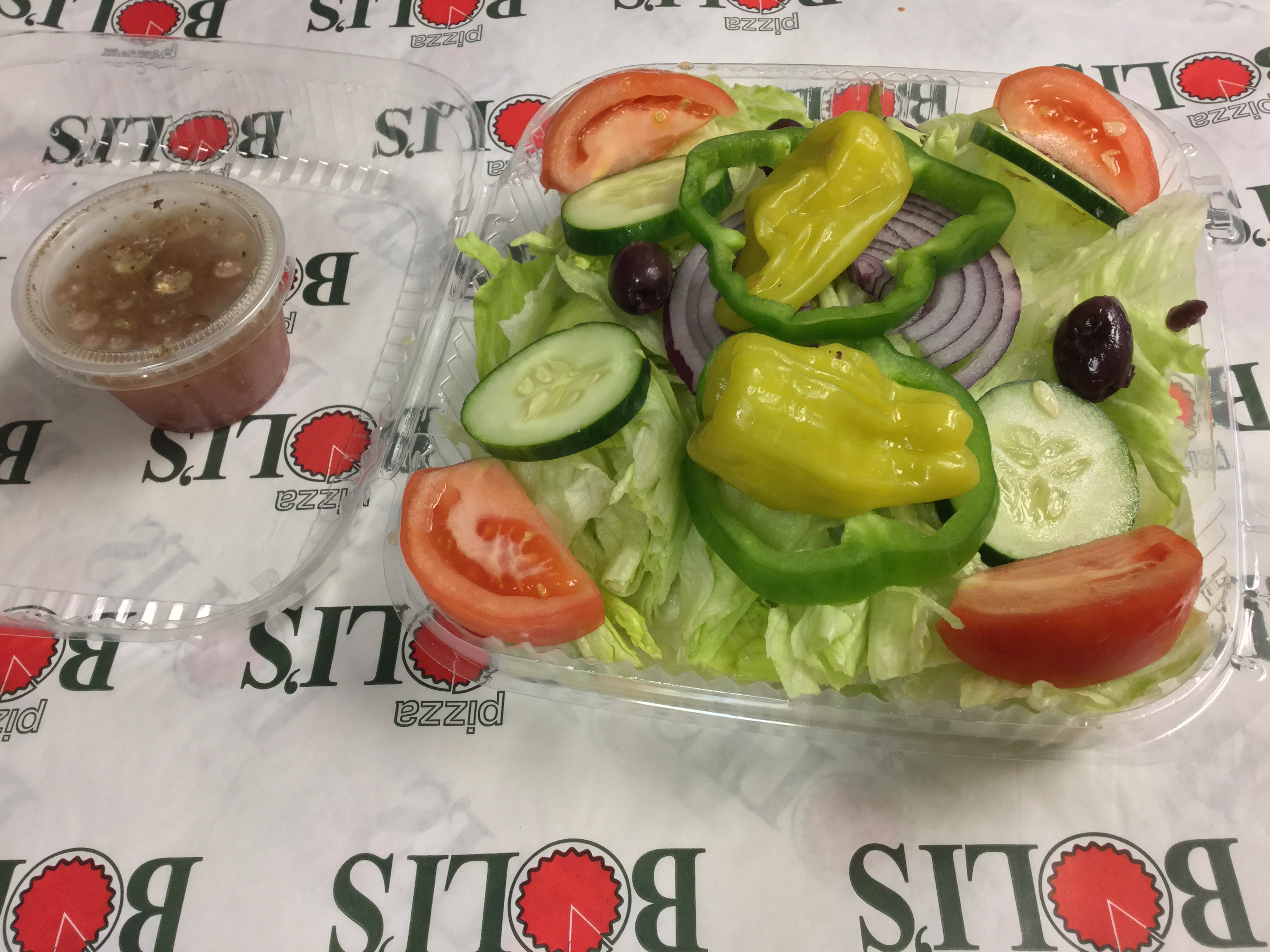 Order Garden Salad food online from Pizza Boli's store, Odenton on bringmethat.com
