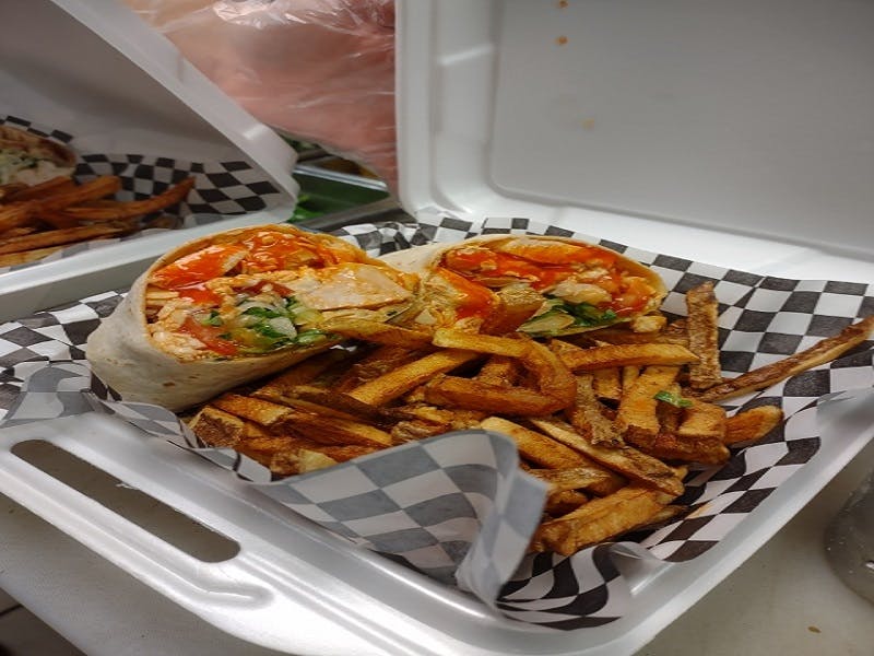 Order Buffalo Chicken Wrap - Wrap food online from Pizza Leone store, Fairfield on bringmethat.com