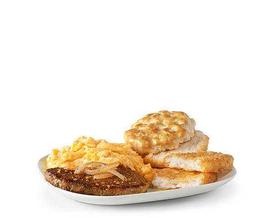 Order Big Breakfast with Steak food online from Mcdonald's® store, CHAMBERSBURG on bringmethat.com