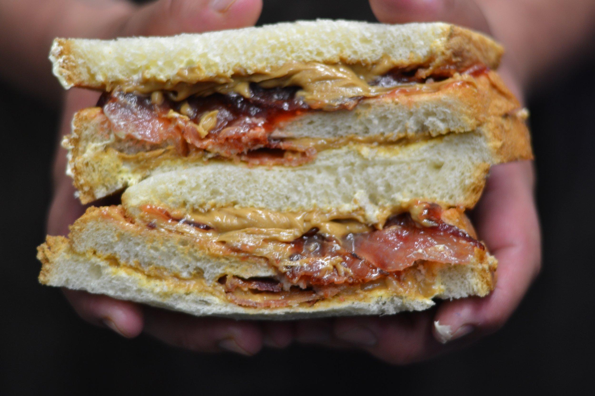 Order PBJ& BACON food online from Uncle Henry's Deli store, Downey on bringmethat.com