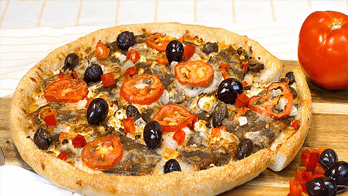 Order Pizza Santorini food online from Sarpino's store, Saint Paul on bringmethat.com