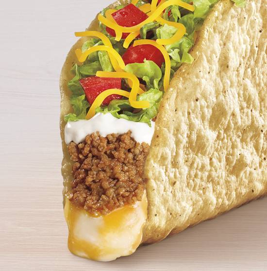Order Crispy Melt Taco food online from Taco Bell store, East Cleveland on bringmethat.com