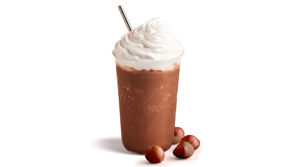 Order Pure Hazelnut Ice Blended® drink food online from The Coffee Bean & Tea Leaf store, Whittier on bringmethat.com