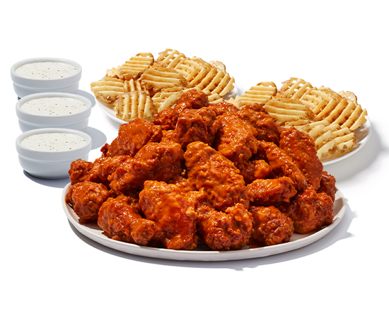Order 30pc Original (Breaded) Wings Party Pack food online from Hoots Wings store, Decatur on bringmethat.com