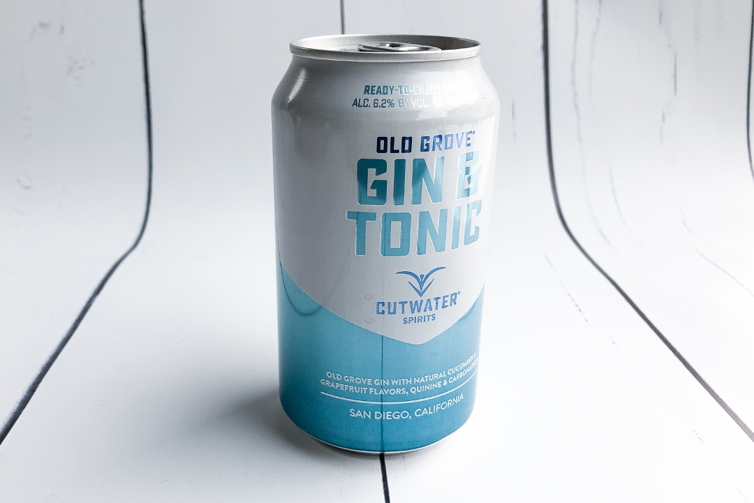 Order Cutwater Gin & Tonic food online from Brown Bag Seafood Co store, Chicago on bringmethat.com
