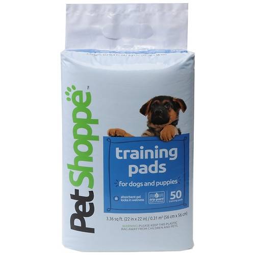 Order PetShoppe Dog Training Pads - 50.0 ea food online from Walgreens store, Canton on bringmethat.com