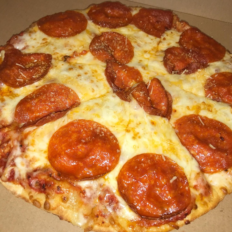 Order 12" Pepperoni Pizza food online from Port City Sports Bar & Grill store, Stockton on bringmethat.com