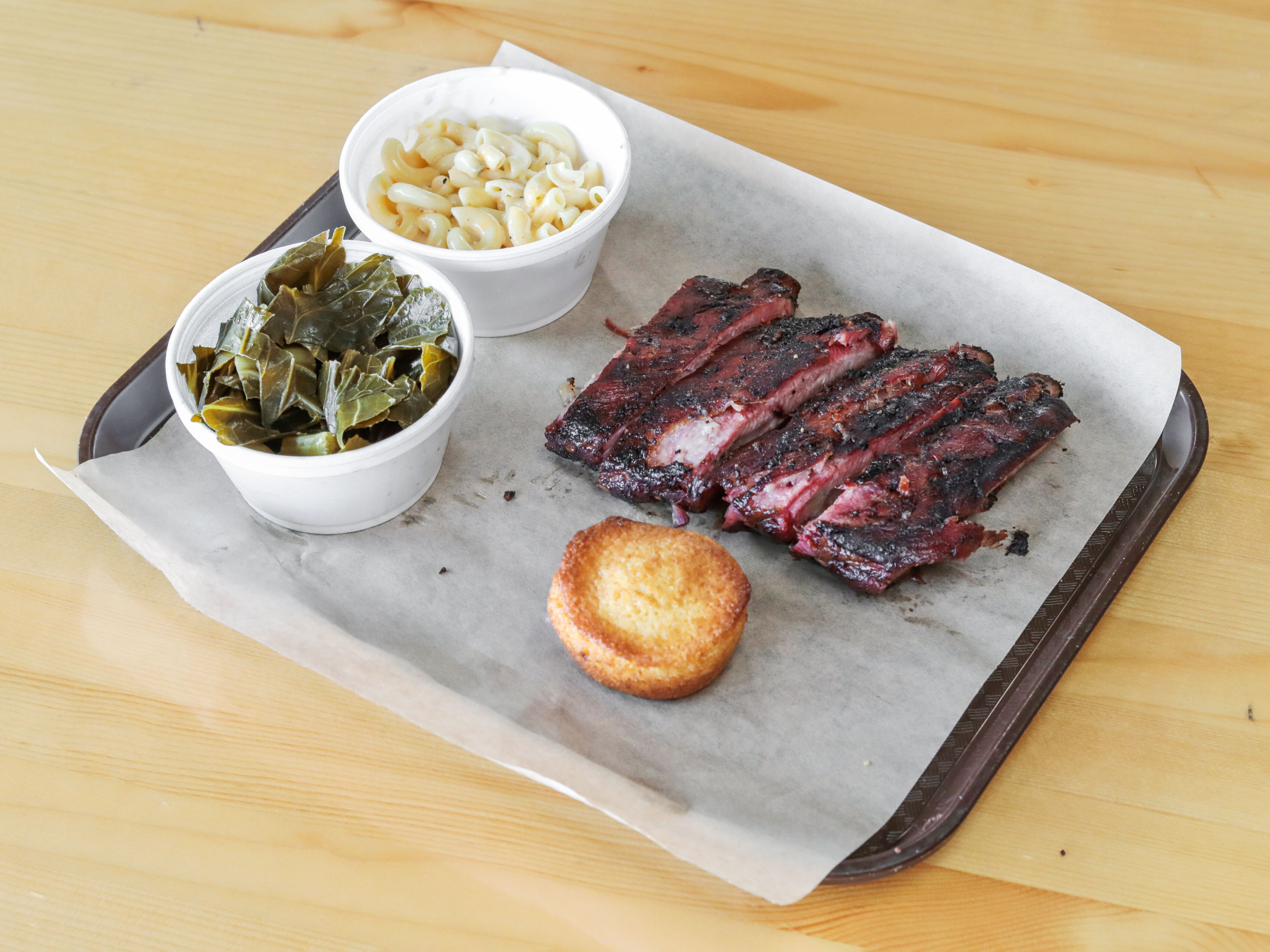 Order Rib Dinner Plate food online from Berry Best Bbq store, North Richland Hills on bringmethat.com