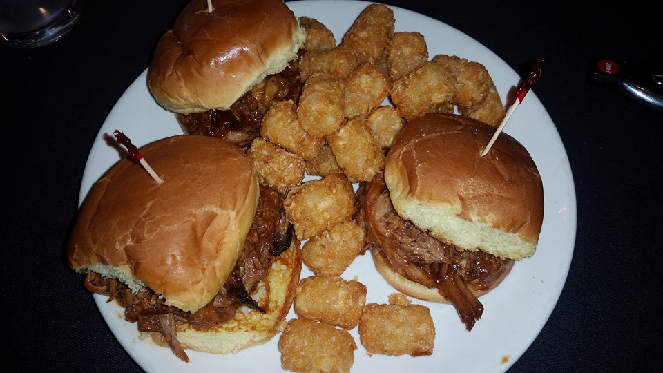 Order Mini Pulled Pork Sliders food online from Output Lounge & Sports Bar store, Chicago on bringmethat.com