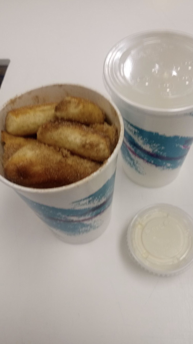 Order 4. Cinnamon Bites, Topping and Soda Combo food online from Pretzels Plus store, Ashtabula on bringmethat.com