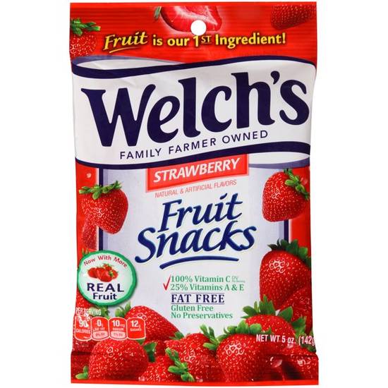 Order Welch'S Strawberry Fruit Snacks food online from Pepack Sunoco store, Peapack on bringmethat.com