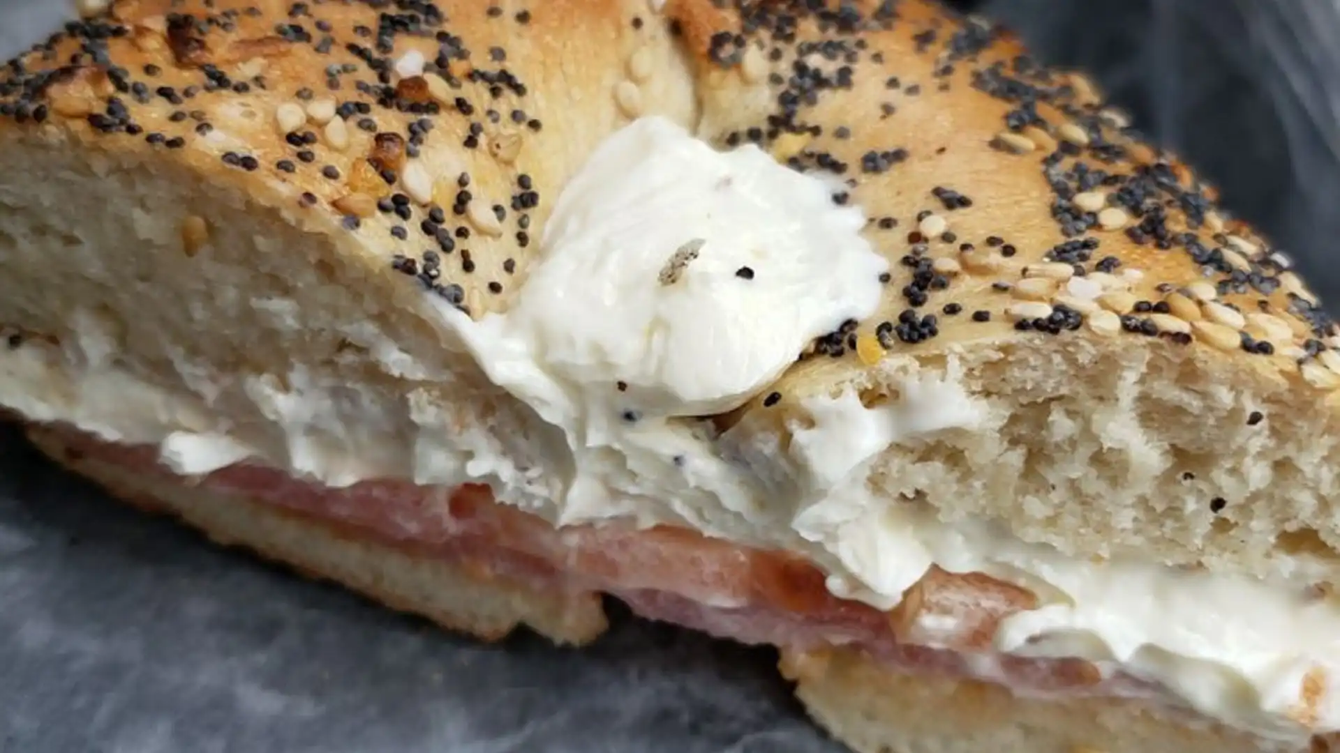 Order Bagel with Plain Cream Cheese food online from Mill Basin Bagel Cafe store, Kings on bringmethat.com