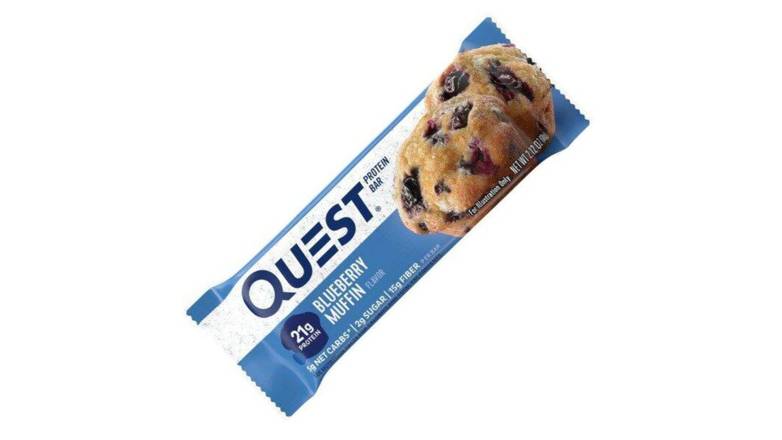 Order Quest Nutrition Protein Bar Blueberry Muffin food online from Exxon Constant Friendship store, Abingdon on bringmethat.com