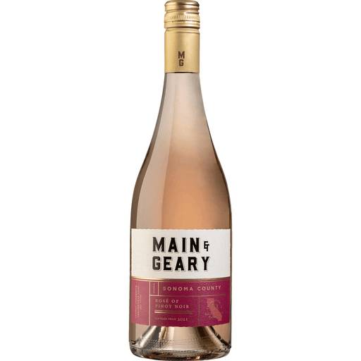 Order Main & Geary Rose of Pinot Noir (750 ML) 109313 food online from Bevmo! store, Chino on bringmethat.com