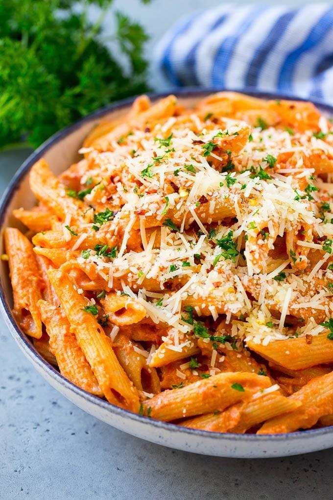 Order Pasta Penne Vodka food online from Mike's Pizza store, Parlin on bringmethat.com