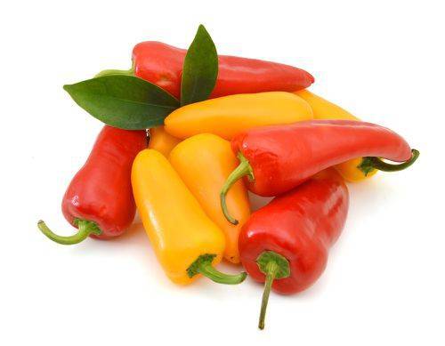 Order Signature Farms · Mini Sweet Bell Peppers (16 oz) food online from Albertsons Express store, Watauga on bringmethat.com