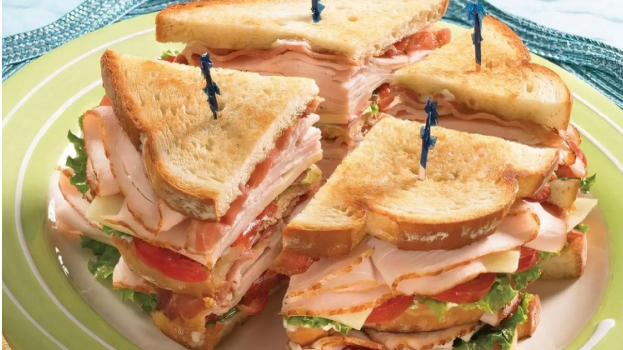 Order C1. Turkey and Bacon Club  food online from Couple House Sub store, Toms River on bringmethat.com