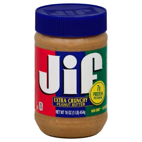 Order Jif Peanut Butter Crunchy 16oz food online from 7-Eleven store, Dallas on bringmethat.com